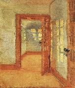 Anna Ancher House interior Spain oil painting artist